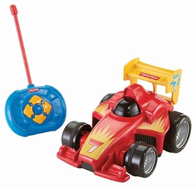 Fisher-Price Fisher Price - Bhx87 - Voiture Radio commandée - Mon Premier Bolide Télécommandé