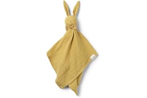 Elodie Details Doudou Neonato Blinkie per Bambini Piccoli in 100% Cotone extra morbido Oeko-Tex - Gold