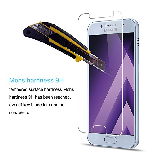 VIFLYKOO Samsung Galaxy A5 2017 Protector de Pantalla de Cristal Templado 2-Pack Dureza 9H Vidrio Templado 0 26mm Tempered Glass Screen Protector para Samsung Galaxy A5 2017 Flim Protection reviews VIFLYKOO Samsung Galaxy A5 2017 Protector de Pantalla de Cristal Templado 2-Pack Dureza 9H Vidrio Templado 0 26mm Tempered Glass Screen Protector para Samsung Galaxy A5 2017 Flim Protection