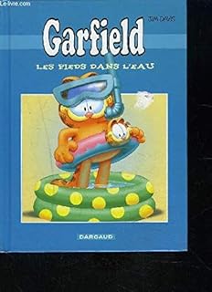 jaquette livre Garfield - Les pieds dans l'eau