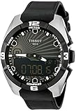 TISSOT HERREN-ARMBANDUHR ARMBAND LEDER SCHWARZ SCHWEIZER QUARZ T0914204606100