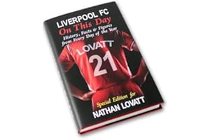 Personalised Liverpool On This Day Book - LFC Football Club Gift Present History by The Magical Gift Shop (TMGS)