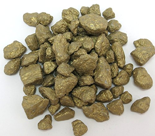 Dekosteine - Granulat (gold, 500g grob - ca. 10mm)
