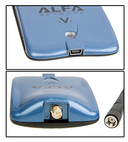 Alfa AWUS036NHV 802.11b / g / n Langfris Rang USB Adapter - 7