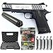 Produktbild Colt-Pack 1911 Rail Gun Stainless dual Tone Co2 Full Metal-cybergun 180531- Semi Automatik (0,5 Joule) -blowback-mit Zubehör