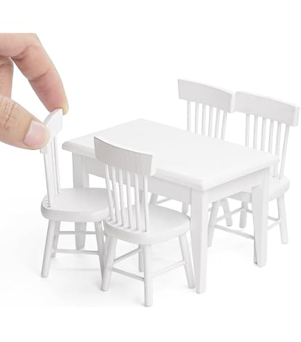 Réfrigérateur miniature - ZERONE - Double porte - Blanc - Pour maison de poupée miniature