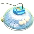 Hatchpro 18 Eggs Fully Automatic Egg Incubator for Egg Hatching (Blue,Multi Eggs Capacity)
