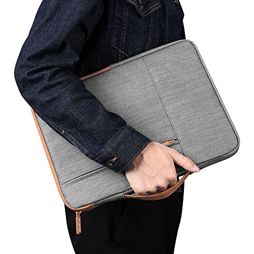 Plemo 13 Zoll Laptophülle aus Denim-Gewebe Notebook Sleeve Tasche - 9