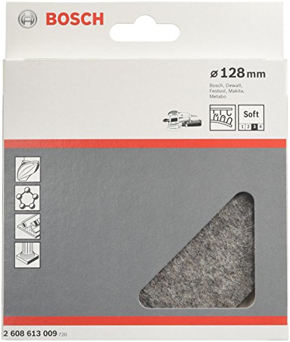 Bosch Pro Polierfilz für Exzenterschleifer (Ø 128 mm, weich) - 2