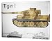 Produktbild LEotiE SINCE 2004 Blechschild Vintage Retro Metallschild Wandschild Blech Poster Militär Tiger Panzer