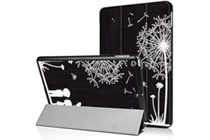 LOBWERK Smart Cover Hülle für neues Apple iPad 2017 2018 9,7 Schutzhülle Flip Case aufstellbare Tasche Bookstyle + GRATIS Stylus Touch Pen (Sommertraum)