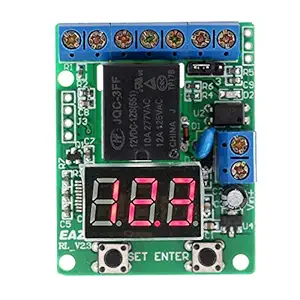 Tooarts DC 12V Voltage Detection Charging Discharge Monitor Test Relay Switch Control Board Module