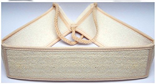 ZOMTOP Scrubber per doccia per uomo e donna con zoccolo esfoliante