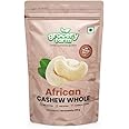 Grocery Farm African Whole & Raw Cashews 200gm | Crunchy & Nutritious Whole Kaju | Packed with Healthy Fats, Proteins & Fiber - The Ultimate Snack for Your Daily Cravings