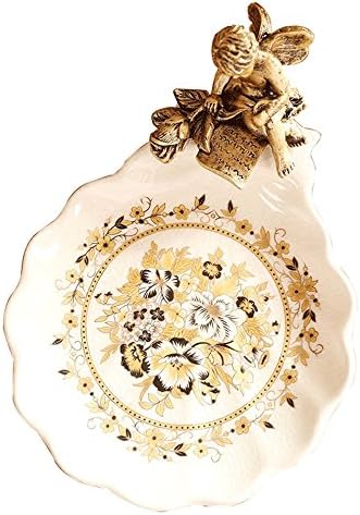 LOSTRYY American neo-classical Heisenberg angel Rose porcelain Ashtray