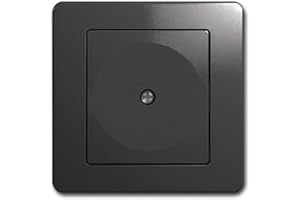 TEM EKONOMIK Blende anthrazit UP, Blinddose, Abdeckung