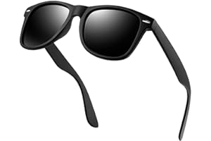 KANASTAL Alta Protección Polarizadas Gafas de Sol Hombre y Mujer Cuadradas Conducción Pesca UV400 Protección