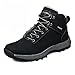 Produktbild happygo! Herren Winterschuhe Wasserdicht Warm Gefütterte Trekking Wanderschuhe Outdoor Sneaker Schneestiefel Schwarz 44