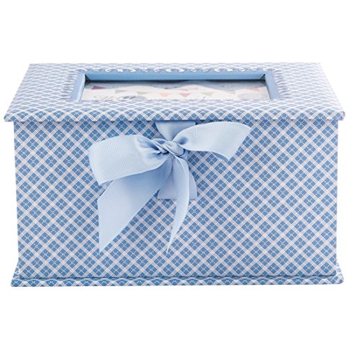 DKDS Collection Baby Erinnerungsbox „Prinz“, Geschenk zur Geburt oder Taufe, hellblau - 3