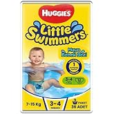 Huggies Little Swimmers Mayo Bez, 3-4 Numara, 7-15 kg, 36'lı Paket