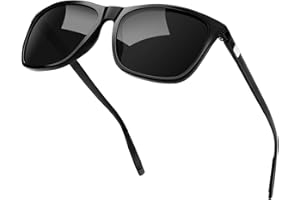 KANASTAL Occhiali da Sole Polarizzati da Uomo Donna UV400 con Molla Quadrati Classici Vintage Sunglasses per Guida Pesca Shopping Spiaggia Viaggo