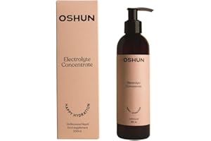 Oshun Electrolytes (Unflavoured/250ml) - Pure Electrolyte Concentrate to Instantly Supercharge Your Hydration & Performance - 100% Sugar Free - No Additives or Flavourings - Clear Skin, Clear Mind