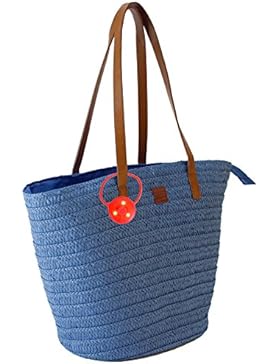 Korbtasche Strandtasche Ibizatasche Tasche Hippitasche Basic II 