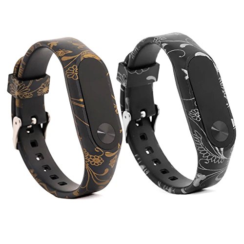 VAN-LUCKY 2ST Ersatz Bands mit , for Xiaomi Mi Band 2 Smart brazalete (NO Trackers ) ...