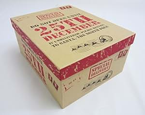 Vintage Style Christmas Gift Box. No Peeking - Do Not Open Until 25th December: Amazon.co.uk
