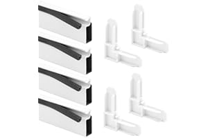 Prime-Line PL 7812 Window Screen Frame Kit, White, 5/16 in. x 3/4 in