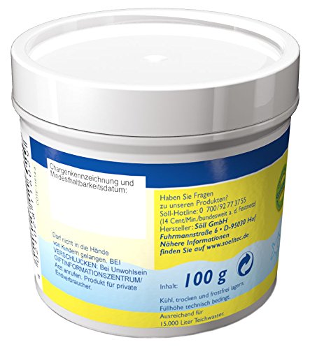 Söll 11602 FilterstarterBakterien – Aktivieren die Biologie im Teichfilter – 100 g - 2