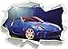 Produktbild Nissan 350Z, Papier 3D-Wandsticker Format: 62x45 cm Wanddekoration 3D-Wandaufkleber Wandtattoo