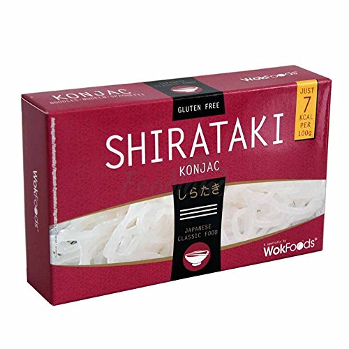WokFoods Shirataki Konjac Japanese Classic Food Sin Gluten/Mezcla de Alimentos con Harina de Konjac Classic Comida Japonesa - 1 x 200 Gramos