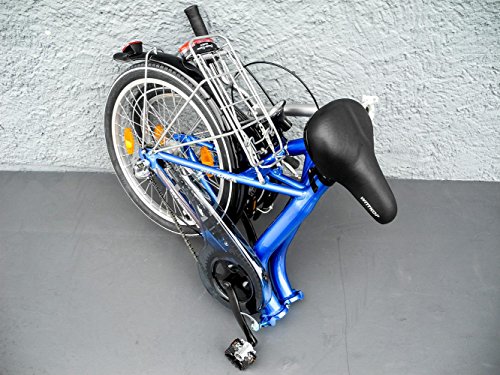 20″ Alu MIFA Klapp Fahrrad Faltrad Klapprad Shimano Nexus 3 Gang blau - 7