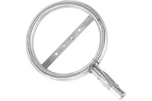 ONIISSY D19 cm rura do grilla gazowego okrągły palnik części zamienne ze stali nierdzewnej płyta płomieniowa, wydajne grillowanie, ulepszony palnik do grilla zapalnikowego