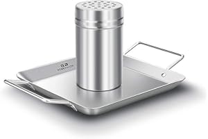 G.a HOMEFAVOR Gril Rôtissoire à Poulet en Acier Inoxydable avec égouttoir