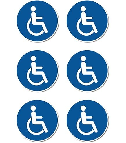 Set van 4 gehandicapten voorruithouder 6 x 9 cm gehandicapte kaarthouder voor voorruit, zelfklevend, transparant, inclusief beperkte mobiliteit voor gehandicaptenkaart, parkeerticket
