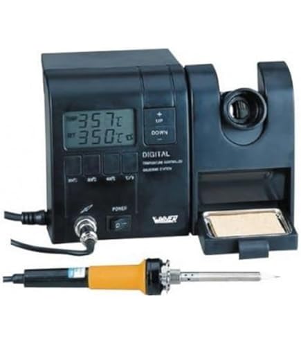 Stazione Saldante FOCHI 80W Regolabile - Display LED, Blocco Temperatura, 5 Punte E Filo Di Saldatura - Foto 7