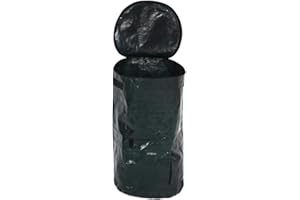 ZERODIS Bolsa de plantador de jardín, fermentación de residuos orgánicos Bolsa de compostaje de Tela PE Ambiental para jardín de Cocina de Fruta para Exterior Papelera De Compostaje para Jardín (02)