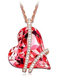 LADY COLOUR - Promesa - Collar mujer con cristales de SWAROVSKI® - la coleccion Corazon de Cristal
