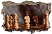 Produktbild Schach Brettspiel Wandtattoo Wandsticker Wandaufkleber D0805 Größe 70 cm x 110 cm