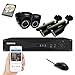 Price comparison product image SANSCO 4 Channel 1080P Digital Video Recorder DVR CCTV Security Camera System Kits with 4x Outdoor/Indoor 2.0MP Camera 1TB HDD (1920x 1080 Mega Pixels, Superior Night Vision, Easy Remote Access)