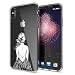 Produktbild NALIA Handyhülle kompatibel mit iPhone X XS, Motiv Design Schutzhülle Slim Silikon Case, Crystal Handy-Tasche Hülle Back-Cover Dünn Durchsichtig, Smart-Phone Bumper Etui, Designs:Bird Princess