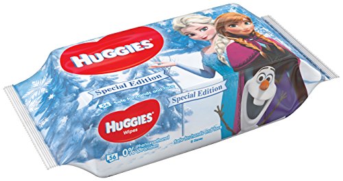 Huggies Disney Natural Care Baby Feuchtetücher, 1er Pack (1 x 56 Stück) - 2