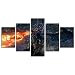 Produktbild YspgArt66 Print Wall Art, 5 Stück Dark Soul 3 Szene auf Leinwand Gemälde für Home Wohnzimmer Büro Trendig eingerichtet Dekoration Geschenk (ungerahmt)…