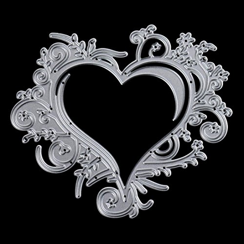 VENMO Metall Schneiden stirbt Schablonen DIY Scrapbooking Prägepapier Karten Album Tagebuch Schablone （14 Muster） (J) - 2