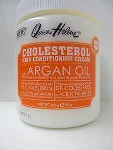 Queen Helene Cholesterol Hair Conditioning Creme Argan Oil, 15 Ounce