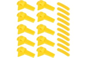 AGATIGE 20Pcs Tyre Changer Protectors, Universal Tyre Changer Mount Demount Head Insert Rim Protector Tire Machine Duck Head Tires Changing Duck Heads Tool Rim Protector Tire Machine Accessories