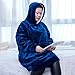 Produktbild Rancross uggle Kapuzenmantel mit Kapuze, Spa, Bademantel, Sweatshirt, Fleece, Pullover, Decke, Herren, Damen, Baumwolle, Blau, 1