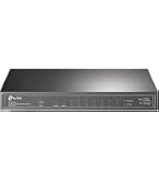TP-Link 8-poorts Gigabit PoE+ Switch – 62W Budget, PoE Auto Recovery, Metalen Behuizing, Ventilatorloos, Plug & Play, Extend Mode Tot 250m, Voor IP-camera's En Netwerken